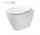 Подвесной унитаз Cersanit City Oval 50x36cm Clean On белая ukryty монтаж