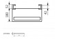 Полка Terma Easy 200x180mm Buk- sanitbuy.pl