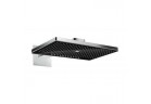 Верхний душ прямоугольная Hansgrohe Rainmaker Select 460 3jet с держателем ściennym чёрный/хром 