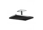 Верхний душ прямоугольная Hansgrohe Rainmaker Select 460 2jet с держателем sufitowym чёрный/хром 