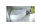 Ванна угловая Besco Finezja Nova 140x95 cm асимметричная правая белая- sanitbuy.pl