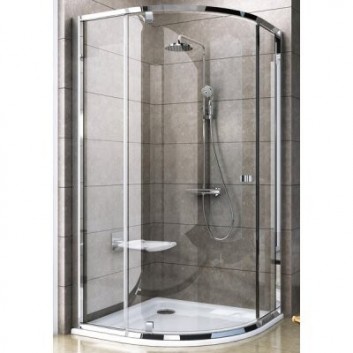 Душевая кабина Ravak Matrix MSRV4-90/90 угловая czteroelementowa сатин + transparent - sanitbuy.pl