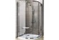 Душевая кабина Ravak Matrix MSRV4-90/90 угловая czteroelementowa сатин + transparent - sanitbuy.pl
