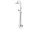 Душевой гарнитур Bruma Nautic, верхний душ 23 cm хром