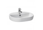 Раковина 60 cm накладная Cersanit Caspia Oval белая 