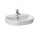 Раковина 60 cm накладная Cersanit Caspia Oval белая 