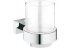 Стакан Grohe Essentials Cube с рычагом