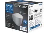 Duravit ME by Starck Набор WC подвесной Compact Duravit Rimless цвет белый- sanitbuy.pl