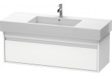 Шкафчик для раковины Duravit Ketho 455x1200mm белый глянец