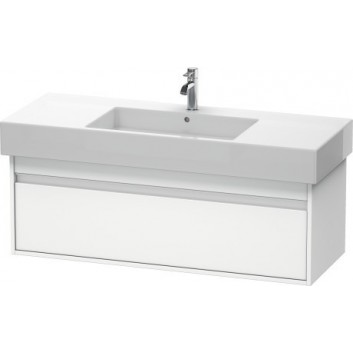 Шкафчик для раковины Duravit Ketho 455x1200mm белый глянец- sanitbuy.pl