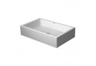 Раковина 60x38 cm накладная Duravit Vero Air прямоугольная белая 