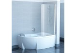 Шторки на ванну Ravak jednoelementowy 150x100- sanitbuy.pl