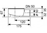 Дренажный канал TECE drainline с сифоном 6 500 00