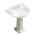 Пьедестал для раковины Globo Paestum 70 cm, белый
