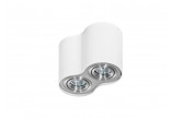 Lampa techniczna Azzardo Bross 2 White/Алюминий- sanitbuy.pl