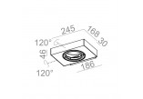 Бра AQForm Sleek 111x1 QRLED, белый мат.- sanitbuy.pl