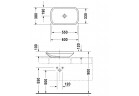 Раковина Duravit DuraStyle прямоугольная 60x38cm stawiana шлифованная без перелива без отверстия под смеситель, белая