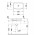 Раковина Duravit DuraStyle прямоугольная 60x38cm stawiana шлифованная без перелива без отверстия под смеситель, белая