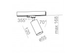 Reflektor AQForm PET 230V Spot Phase-Control, белый- sanitbuy.pl