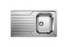 Zlewozmywak odwracalny Blanco Dinas 45 S 860x500mm без автоматической заглушки, стальной