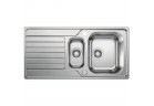 Zlewozmywak odwracalny Blanco Dinas 6 S 1000x500mm с автоматической заглушкой, стальной