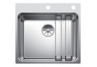 Zlewozmywak стальной jednokomorowy Blanco Etagon 500-IF/A 54x50 cm с автоматической заглушкой, стальной 