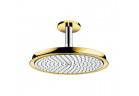 Верхний душ/ Душевая лейка Hansgrohe Raindance Classic AIR Ø 240 mm с потолочным подсоединением - хром/золото optyczny
