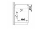 Zlew konglomeratowy + сидение стеклянная AXIA III 6 S Blanco Silgranit правая komora 1000x510mm kawowy- sanitbuy.pl