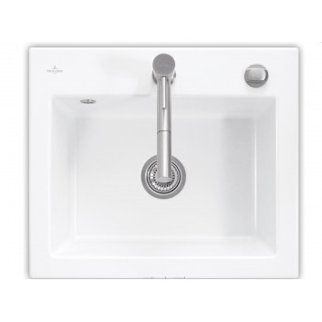 Zlew керамический Villeroy&Boch Subway 60 S Classicline 510x600mm KA white alpin- sanitbuy.pl