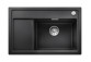 Zlew konglomeratowy ZENAR XL 6 S InFino Blanco Silgranit 780x510mm komora левая с заглушкой kawowy- sanitbuy.pl