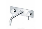 Смеситель для раковины скрытая Paffoni Light, излив 175mm, хром