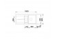 Zlewozmywak Для панелей 100x50 cm Blanco METRA 6 S, bez akcesoriów, perłowoszary- sanitbuy.pl