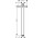 Потолочное подсоединение Axor ShowerSolutions 30cm, хром