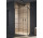 Душевая кабина Walk-In Radaway Modo New Black II Factory 60, стекло бесцветное, wys. 200cm, profil чёрный