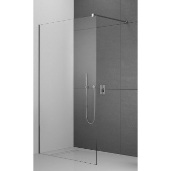 Стенка Walk-In Radaway Modo New II 50, 50x200cm, хром, стекло бесцветное- sanitbuy.pl