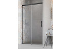 Двери для душа раздвижные Radaway Idea Black DWJ 100 Левые, 98.7-101.2x200.5cm, profil чёрный, стекло бесцветное, 387014-54-01L