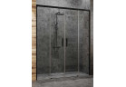 Двери для ниши Radaway Idea Black DWD 200 200x200.5cm, profil чёрный, стекло бесцветное