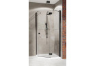 Кабина угловая симметрическая Radaway Essenza New Black PTJ 100x100 двери правые, profil чёрный, стекло бесцветное