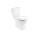 Раковина WC Roca Carmen Rimless do kompaktu 67x37cm перелив двойной, белый