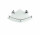 Полка стеклянная Stella Classic 25 cm одинарный угловая стекло прозрачное, хром