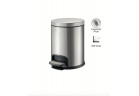 Корзина/контейнер Stella Premium na odpady круглый 5L, серебряный