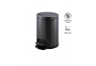 Корзина/контейнер Stella Premium na odpady круглый 5L, чёрный