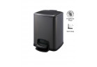 Корзина/контейнер Stella Premium na odpady прямоугольный 8L, чёрный