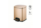 Корзина/контейнер Stella Premium na odpady прямоугольный 8L, золотой