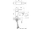 Смеситель для раковины Ravak Хромe, напольный, wys. 149mm, CR 012.00