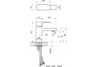 Смеситель для раковины Ravak Хромe, напольный, wys. 149mm, CR 012.00