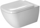 Раковина Duravit Happy D.2 Rimless 36,5x54 cm, подвесной, bezrantowa, с плёнкой Wonder Gliss - белая