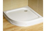 Brodzik Dolphi Radaway Rodos A 80x80 cm półokrągły- sanitbuy.pl