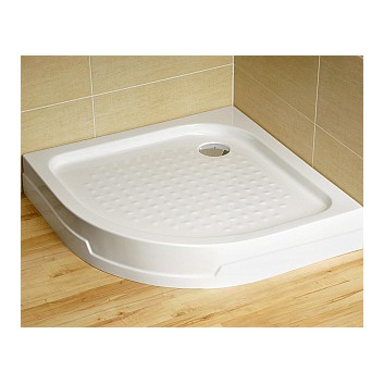 Brodzik Dolphi Radaway Rodos A 80x80 cm półokrągły- sanitbuy.pl