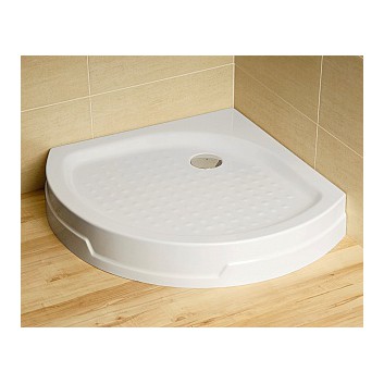 Brodzik Dolphi Radaway Rodos B 90x90 cm półokrągły- sanitbuy.pl